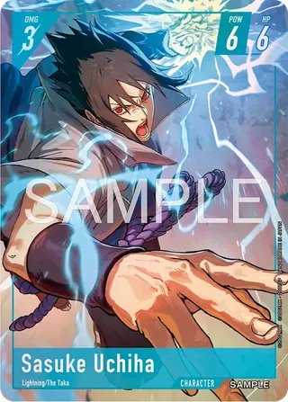 Sasuke Uchiha: Chidori, Shippuden design (SAMPLE)