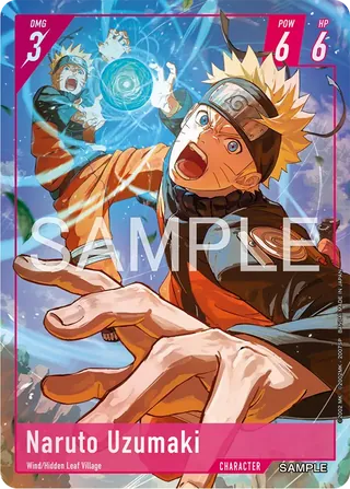 Naruto Uzumaki: Rasengan, Shippuden design (SAMPLE)