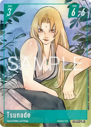 Tsunade: Watercolour treatment (SAMPLE)